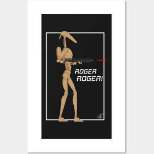 Roger Roger! Posters and Art